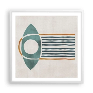 Poszter fekete keretben - Jelek és rituálék - 60x60 cm