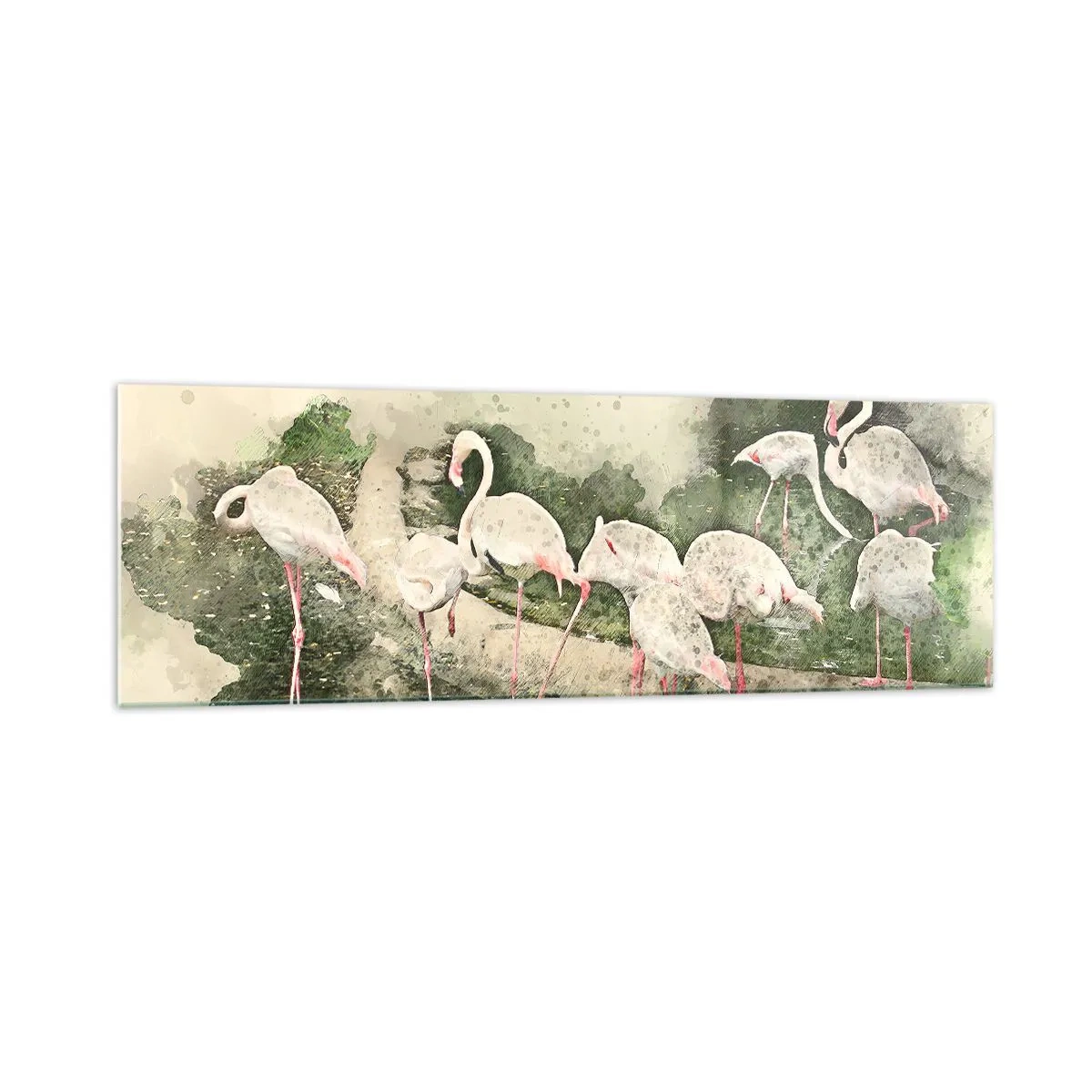 Üveg kép - Egzotikus álom - 160x50 cm