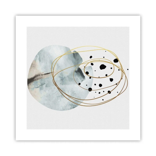 Poszter - Az ölelő térben - 40x40 cm