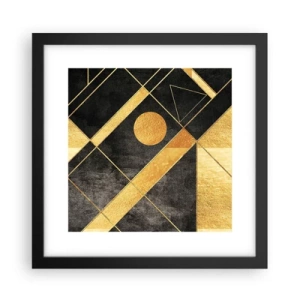 Poszter fehér keretben - A sivatag napja - 30x30 cm