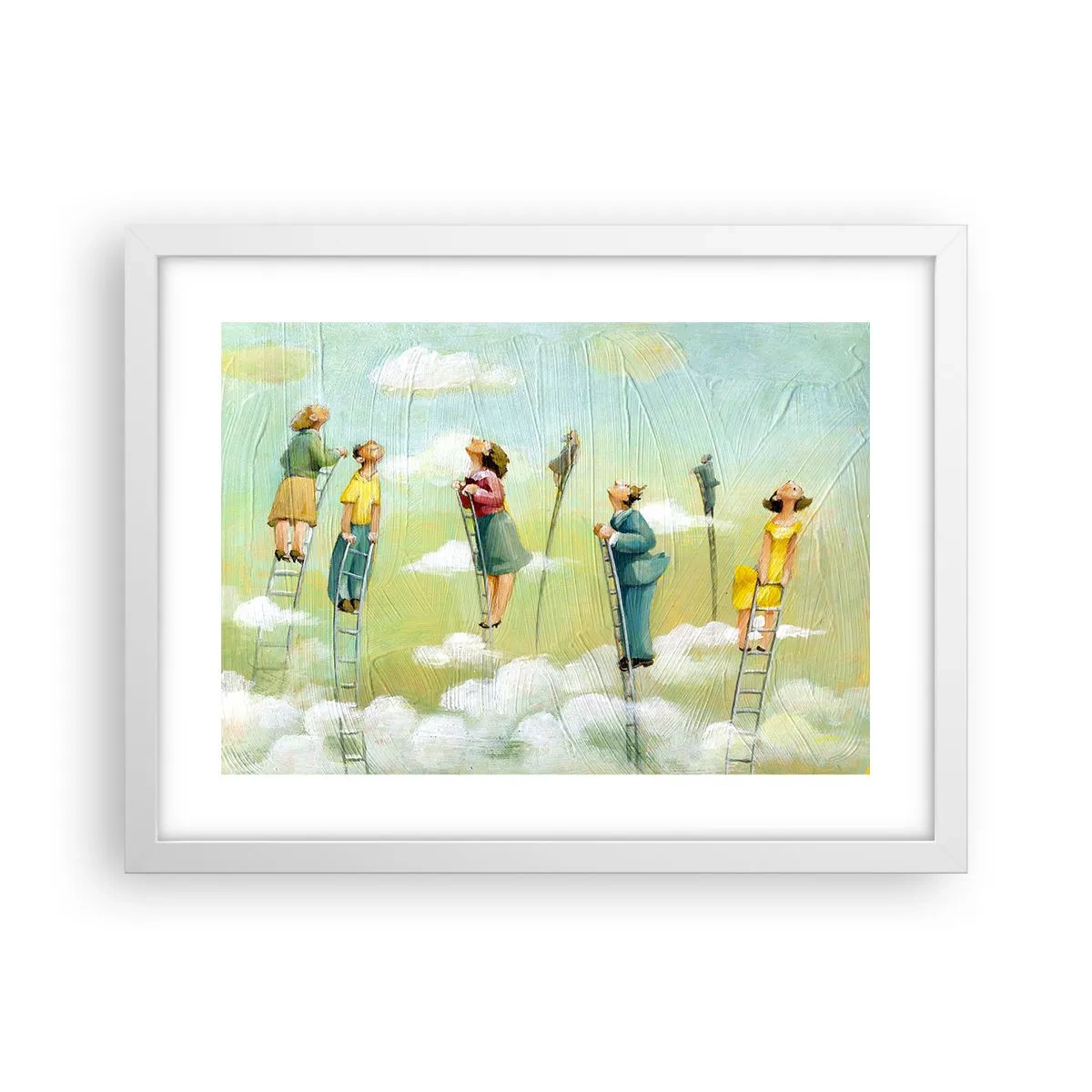 Poszter fekete keretben - Az álmod mögött - 40x30 cm