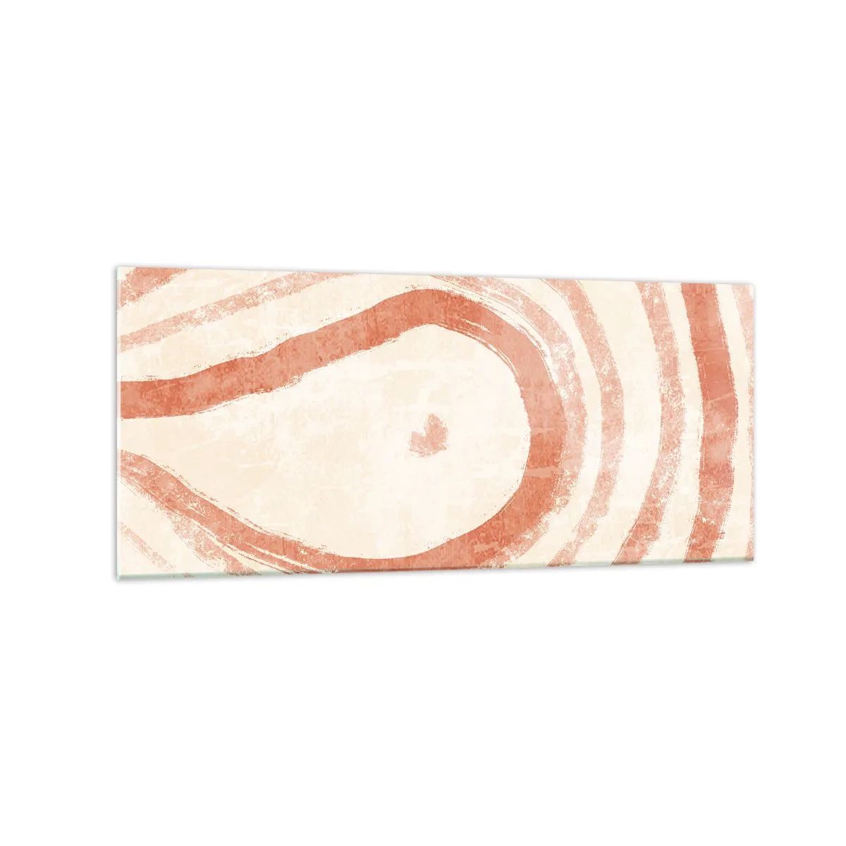 Üveg kép - Korallkörök - kompozíció - 120x50 cm