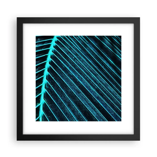 Poszter fehér keretben - A zöld textúrája - 30x30 cm