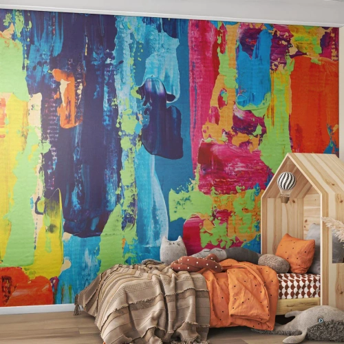 Fotótapéta Premium Canvas - Az élet gyönyörű! - Absztrakció, Grafika, Darab - 400x280 cm