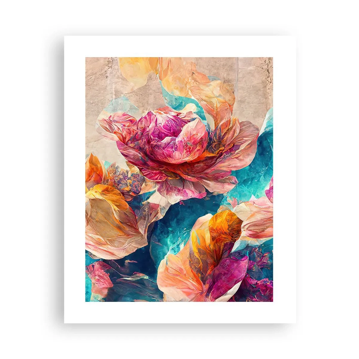 Poszter - Egy csokor színes pompája - 40x50 cm