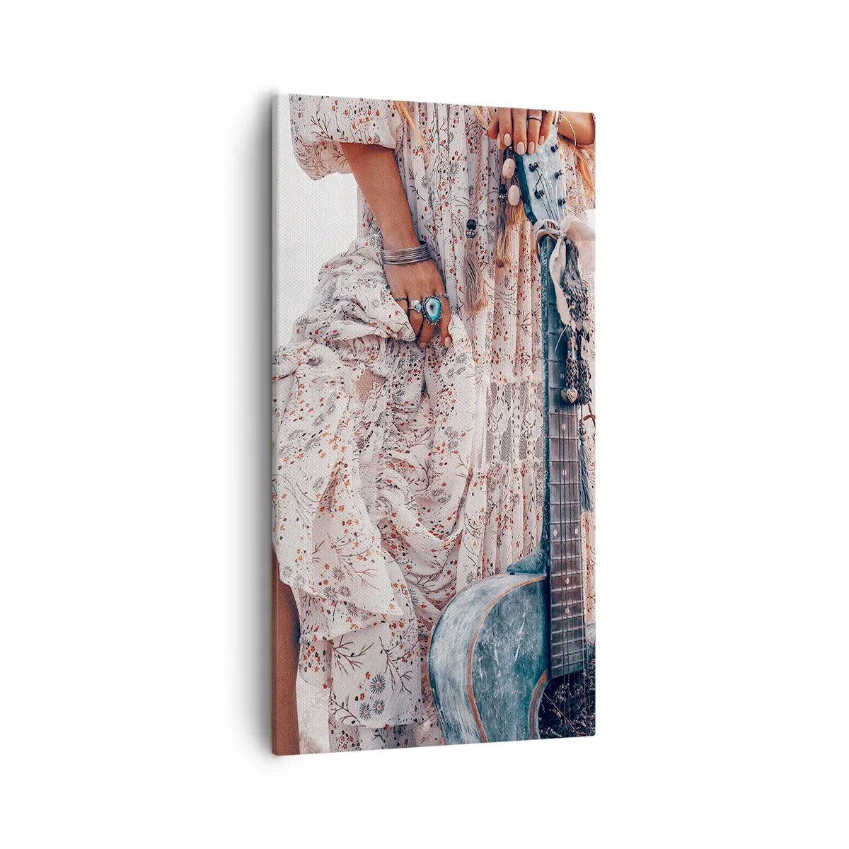 Vászonkép - Hippik az úton - 55x100 cm