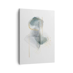 Vászonkép - A szürkeség és az arany kapcsolatáról - 50x70 cm