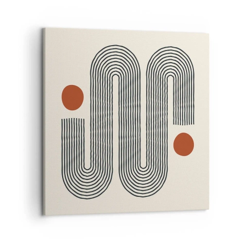 Vászonkép - Elejétől végéig - 50x50 cm