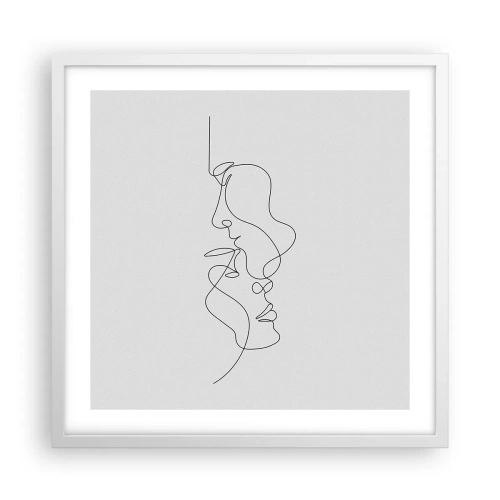 Poszter fekete keretben - Gyászos sóvárgás - 50x50 cm