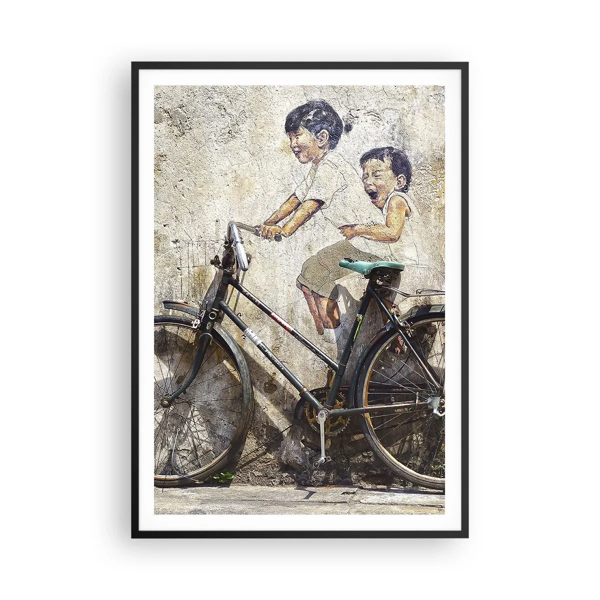 Poszter fehér keretben - Igaz, vagy hamis? - 70x100 cm