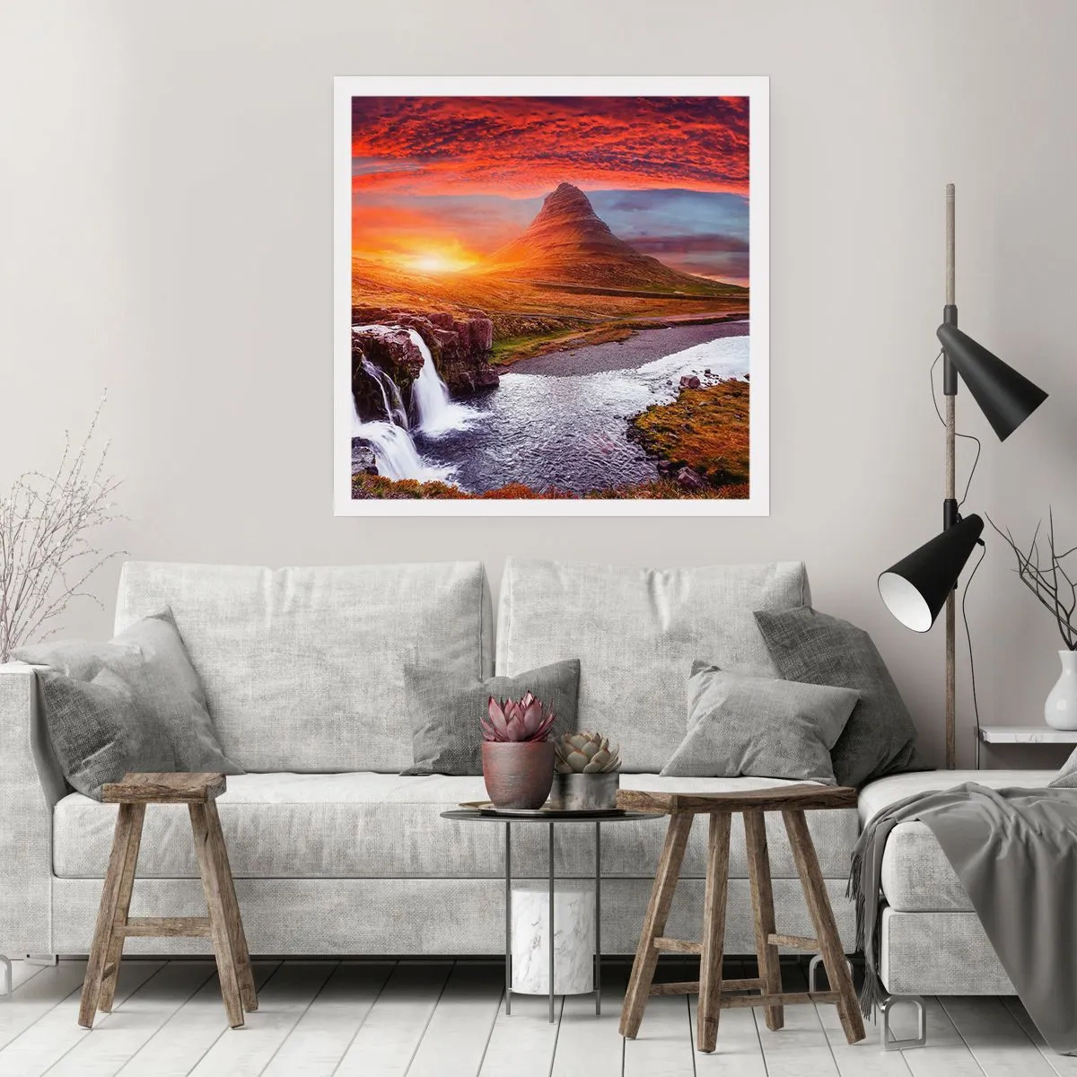 Poszter - Középfölde kilátása - 60x60 cm