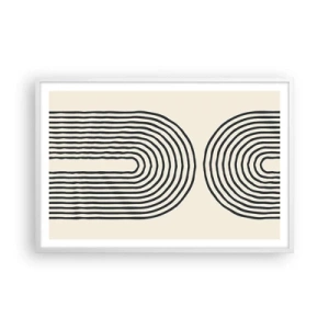 Poszter fekete keretben - Bármelyik percben ... - 91x61 cm