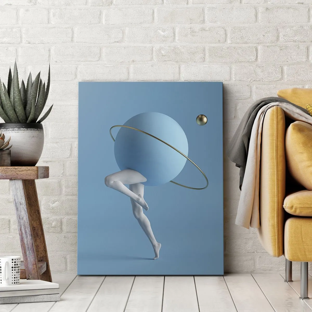 Vászonkép - És a bolygók megbolondulnak - 45x80 cm