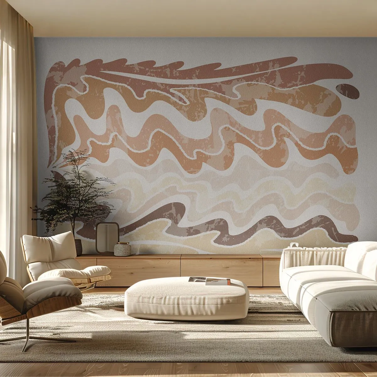 Fotótapéta Premium Sand - Jó energia - jó érzelmek - Idős, Boho, Darab - 100x70 cm