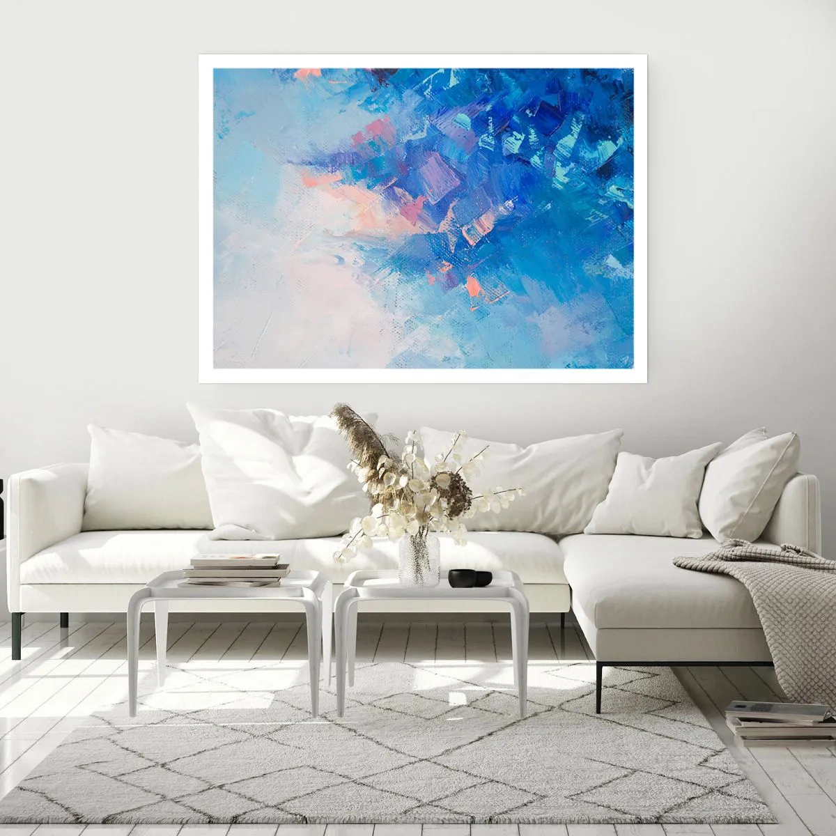 Poszter - Téli absztrakció - 91x61 cm