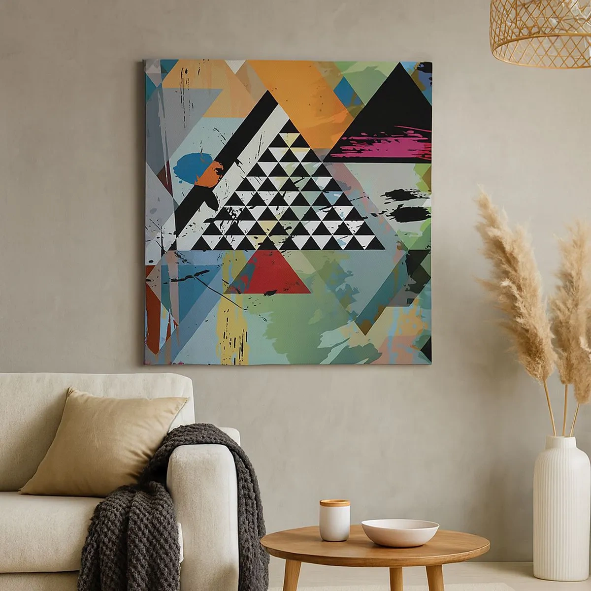 Vászonkép - Milyen egyszerű - 30x30 cm