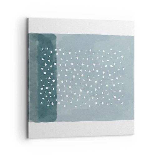 Vászonkép - Kéken nőtt - 60x60 cm