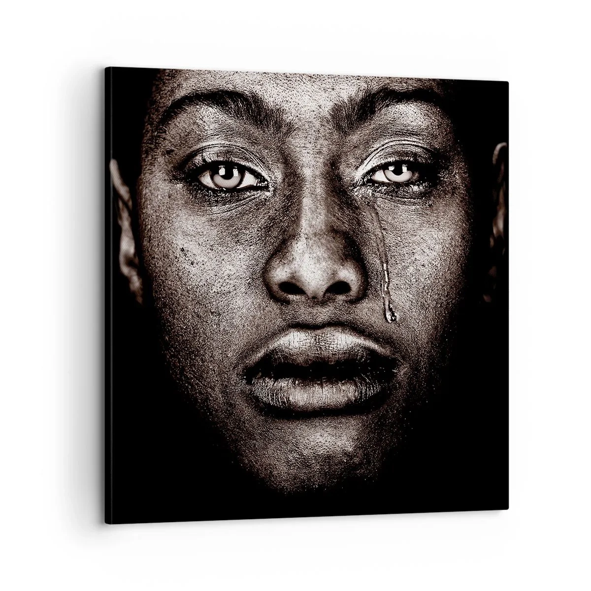 Vászonkép - Egy könnycsepp - 60x60 cm