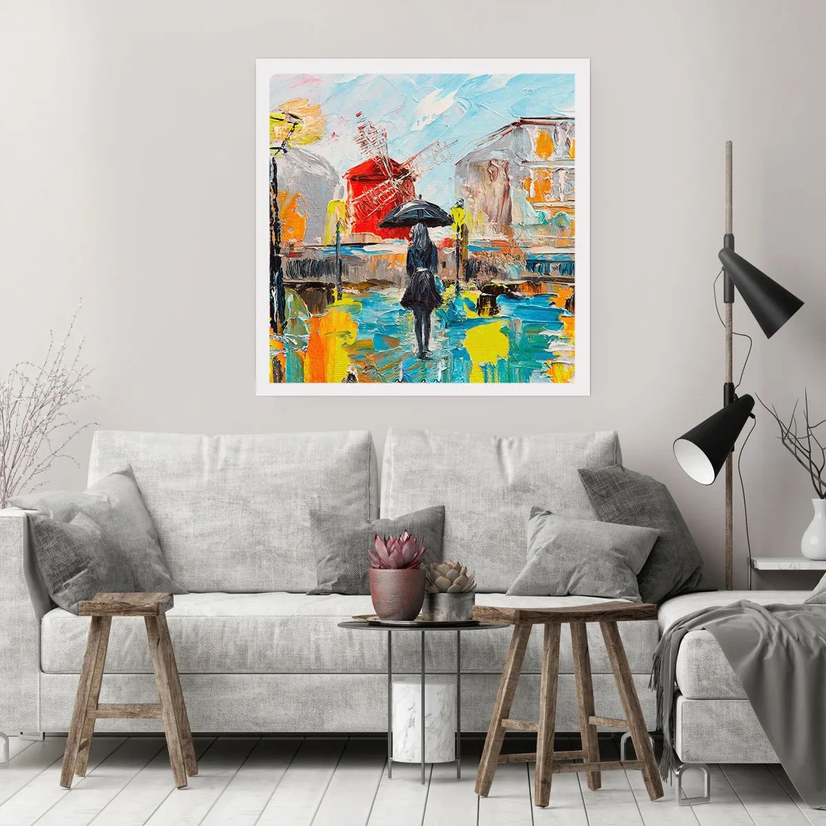 Poszter - Párizsi legendák - 60x60 cm