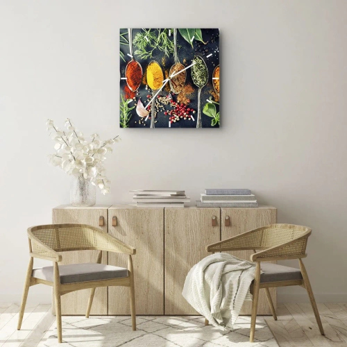 Falióra, Óra - Kulináris varázslat - 30x30 cm