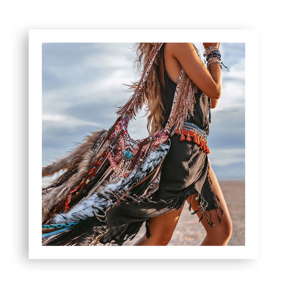 Poszter - Sámán párja - 60x60 cm