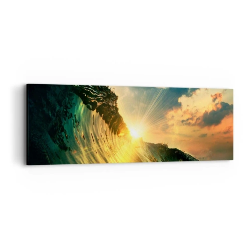 Vászonkép - Szörfös, hol vagy? - 90x30 cm