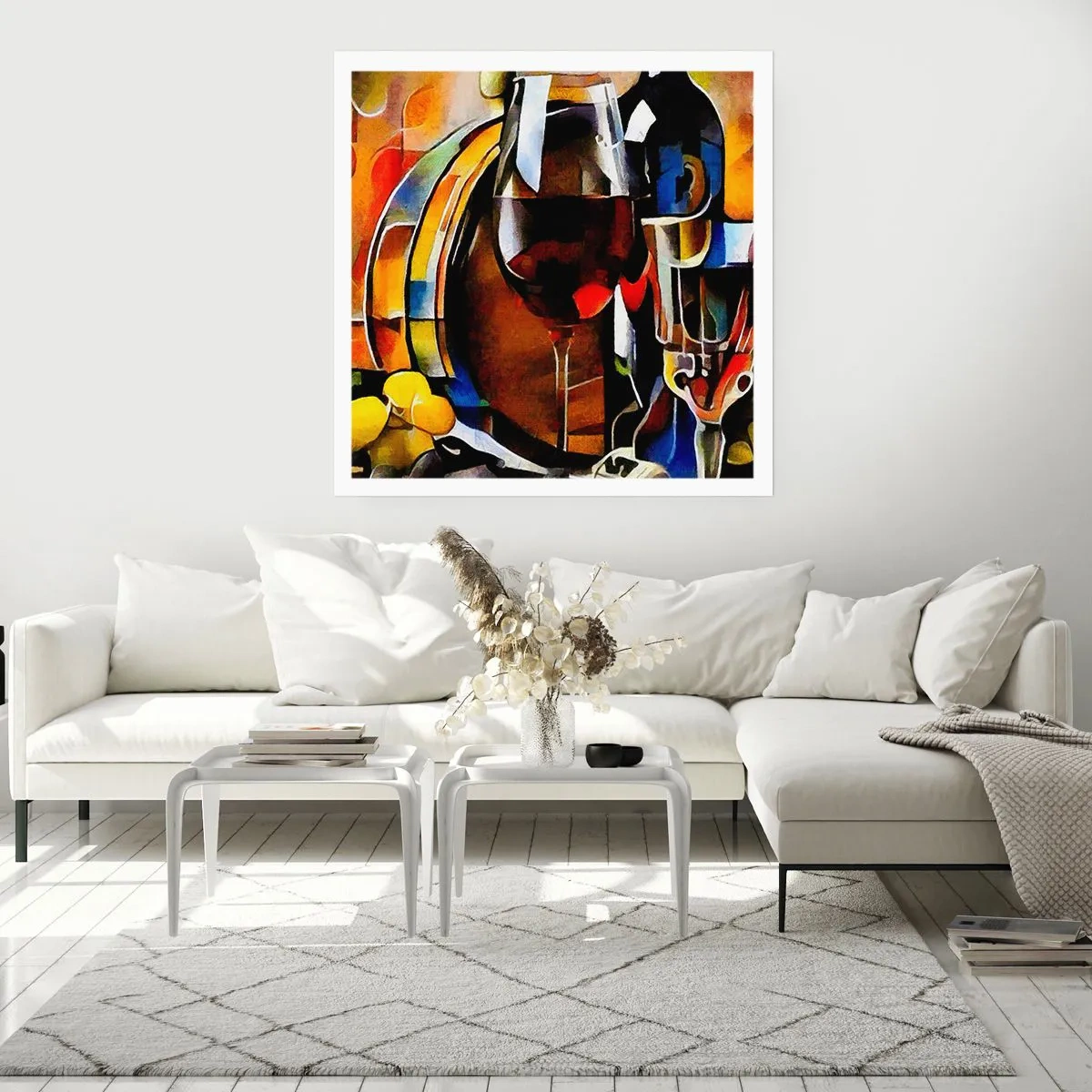 Poszter - A világ is színeket ölt - 60x60 cm