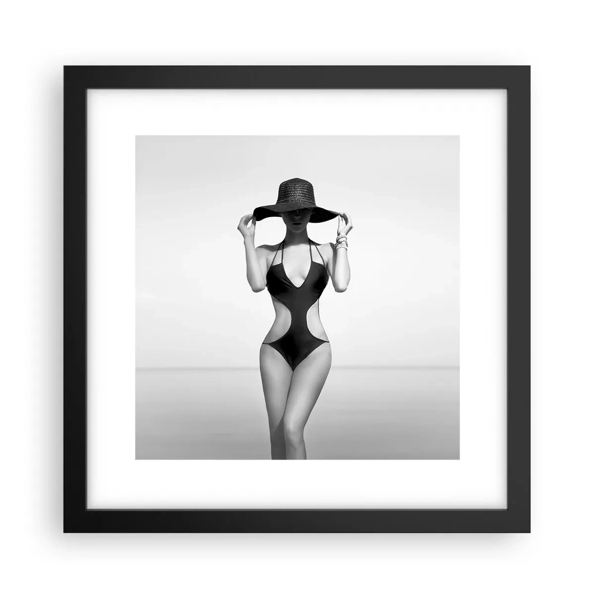 Poszter fehér keretben - A nevem Elegance - 30x30 cm
