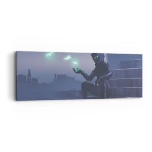 Vászonkép - Az élet vissza fog térni - 90x30 cm