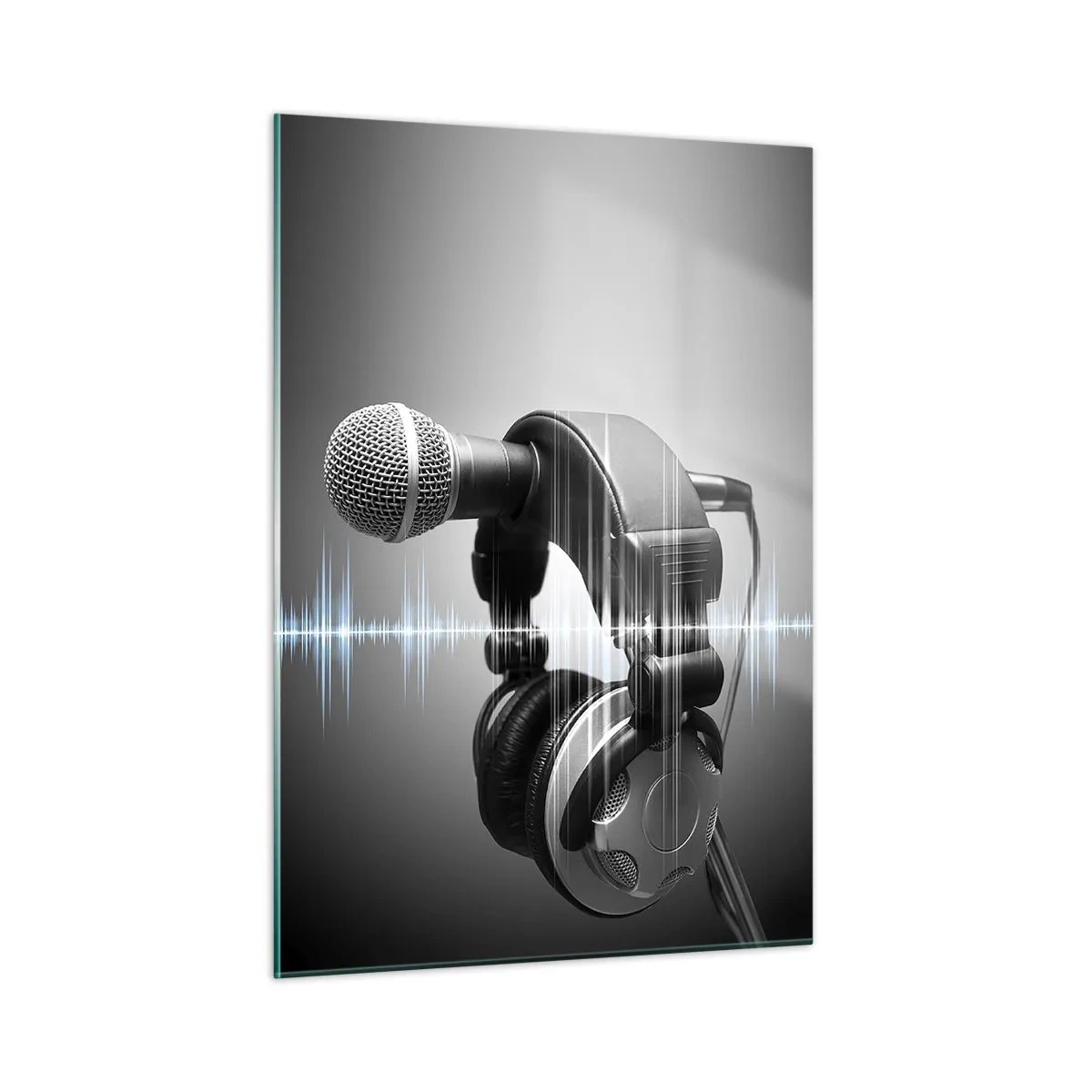 Üveg kép - Még mindig hallani az éneket - 50x70 cm