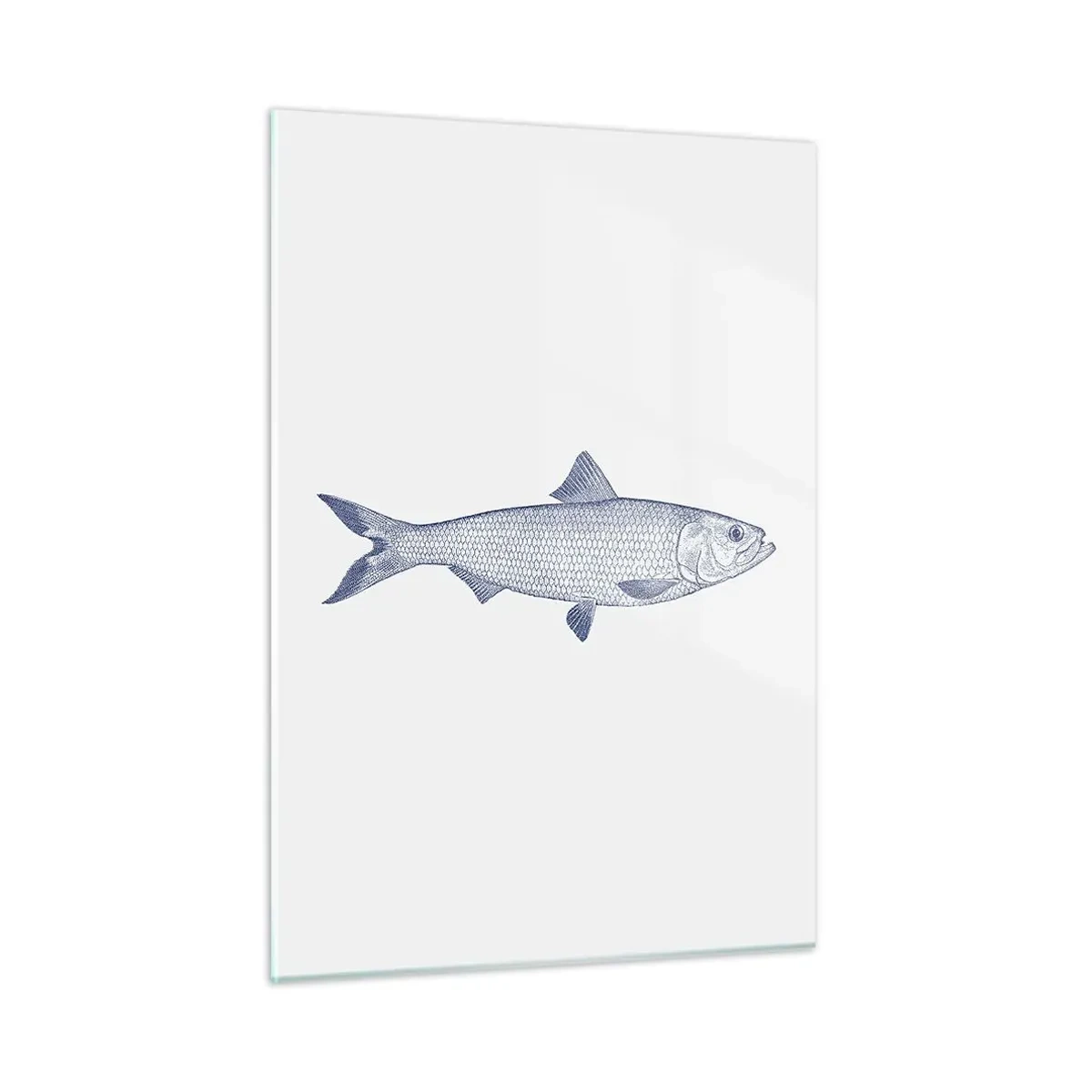 Üveg kép - Üdvözlet az északi tengerektől - 50x70 cm