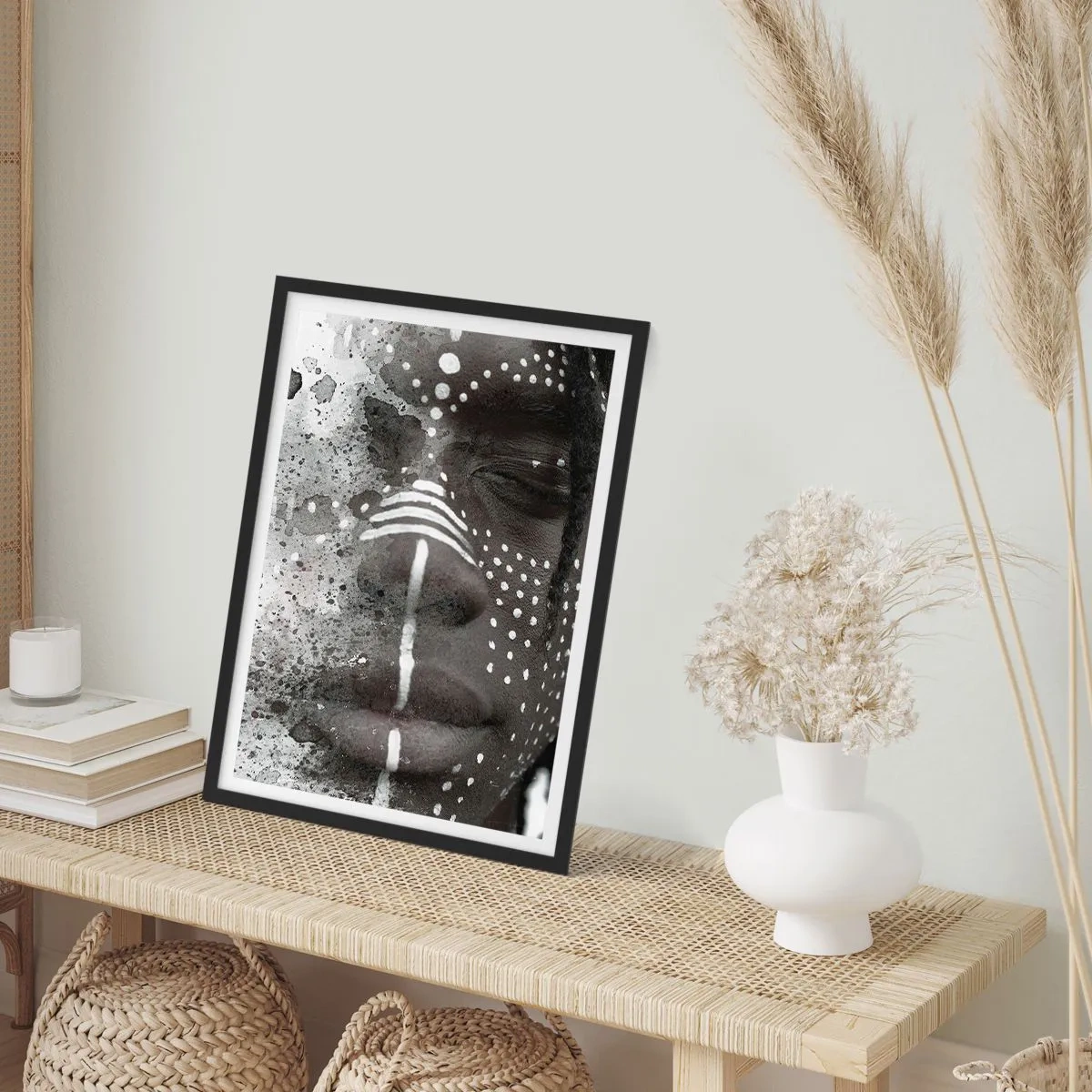 Poszter fehér keretben - Fedezd fel az eredeti szellemet - 30x40 cm