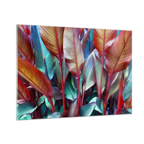 Üveg kép - Egy színes sűrű - 100x70 cm