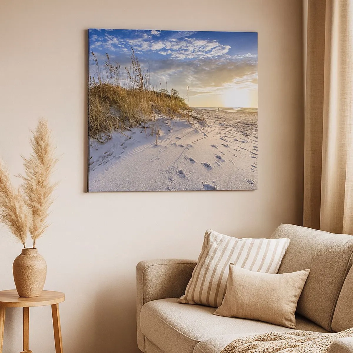 Vászonkép - Meghívás egy sétára - 30x30 cm