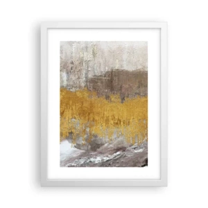 Poszter fekete keretben - Egy aranyszínű fuvallat - 30x40 cm