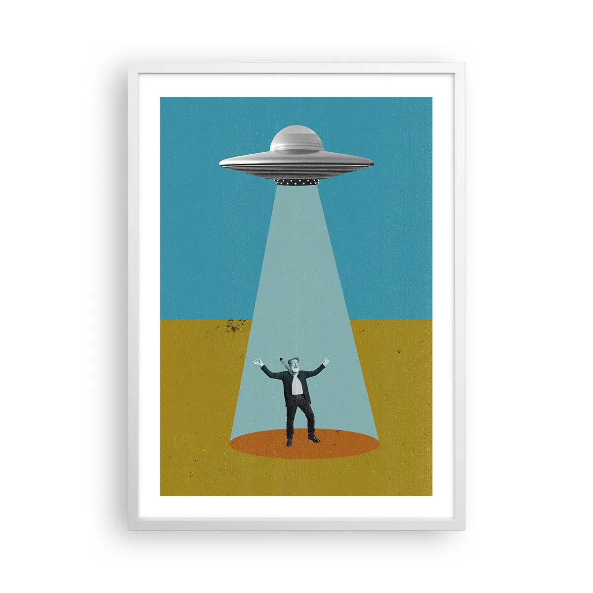 Poszter fekete keretben - Közeli találkozás - 50x70 cm