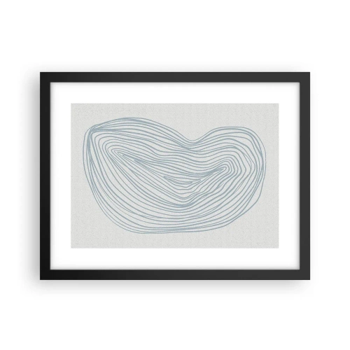 Poszter fehér keretben - Egy csepp mosolya - 40x30 cm