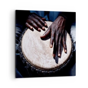 Vászonkép - Élj a saját ritmusodban - 50x50 cm