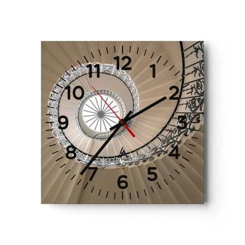 Falióra, Óra - Egy kagyló közepén - 40x40 cm