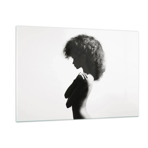 Üveg kép - Mint virág a karcsú száron - 120x80 cm