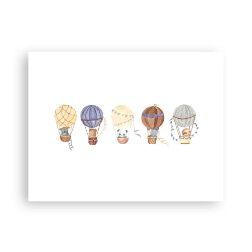 Poszter - Barátok egy utazáson - 40x30 cm