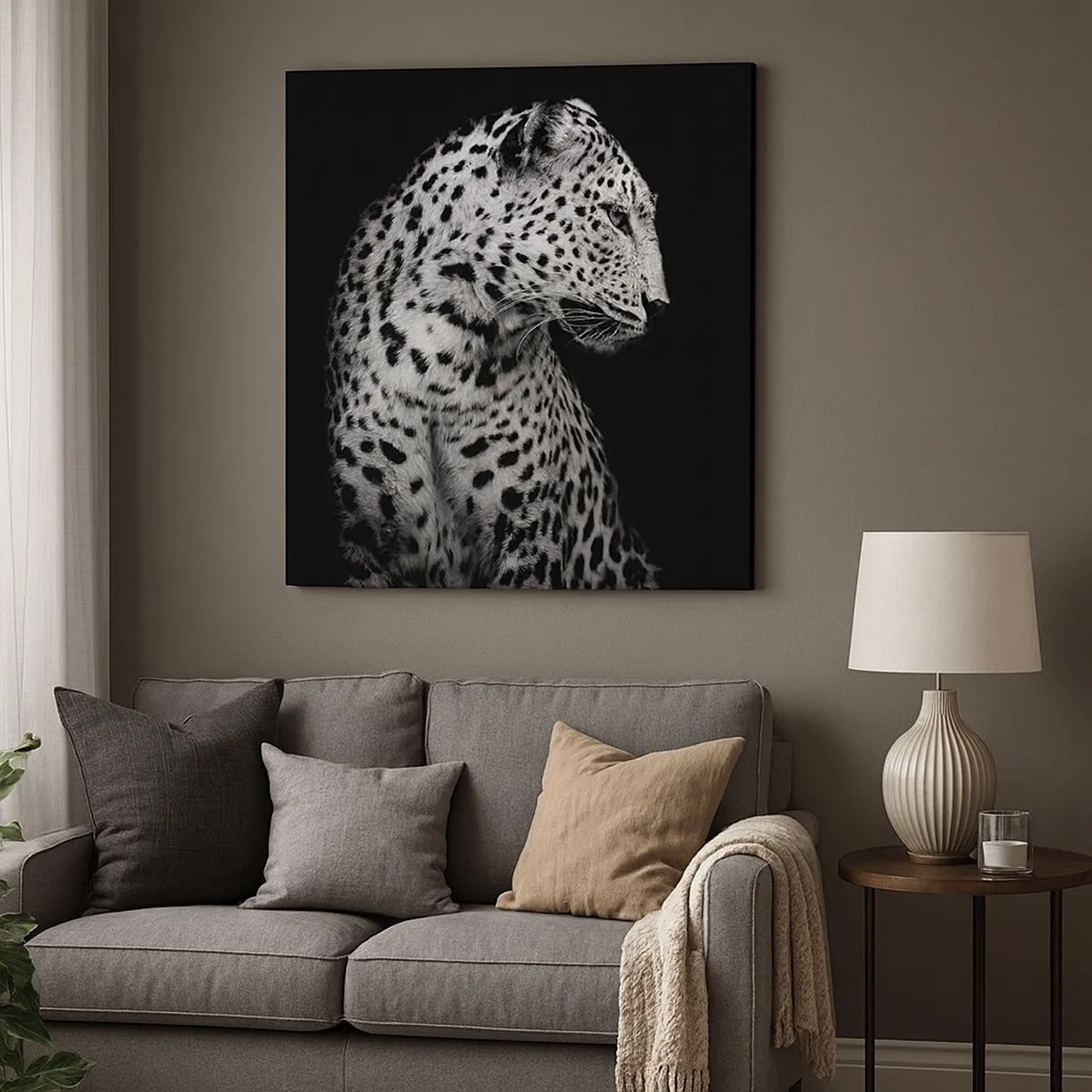 Vászonkép - Tökéletes jobb  profil! - 30x30 cm