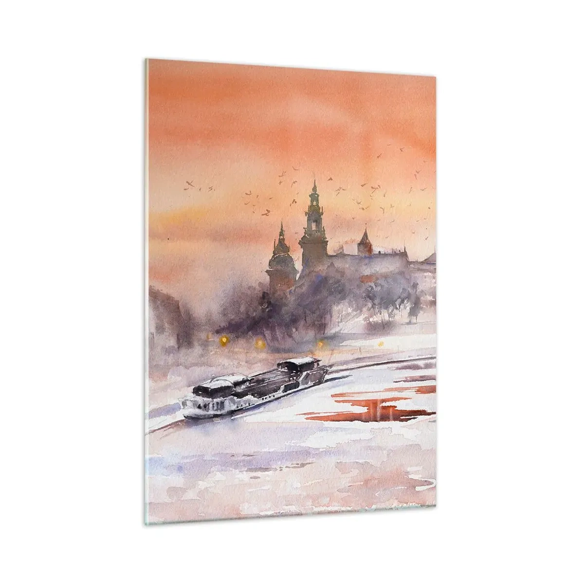 Üveg kép - Királyi naplemente - 50x70 cm