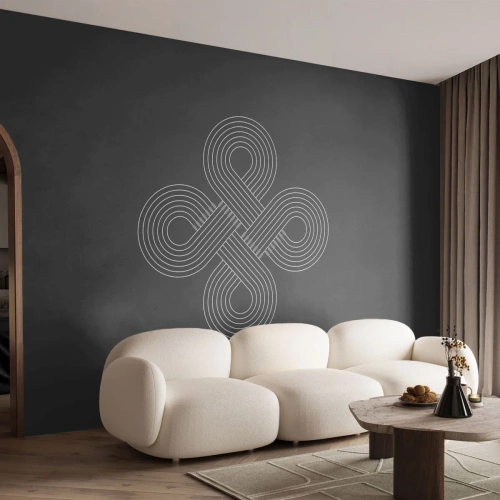 Öntapadós Fotótapéta Deluxe Sticker - Kelta szellemben - Absztrakció, Darab, Minimalizmus - 200x140 cm