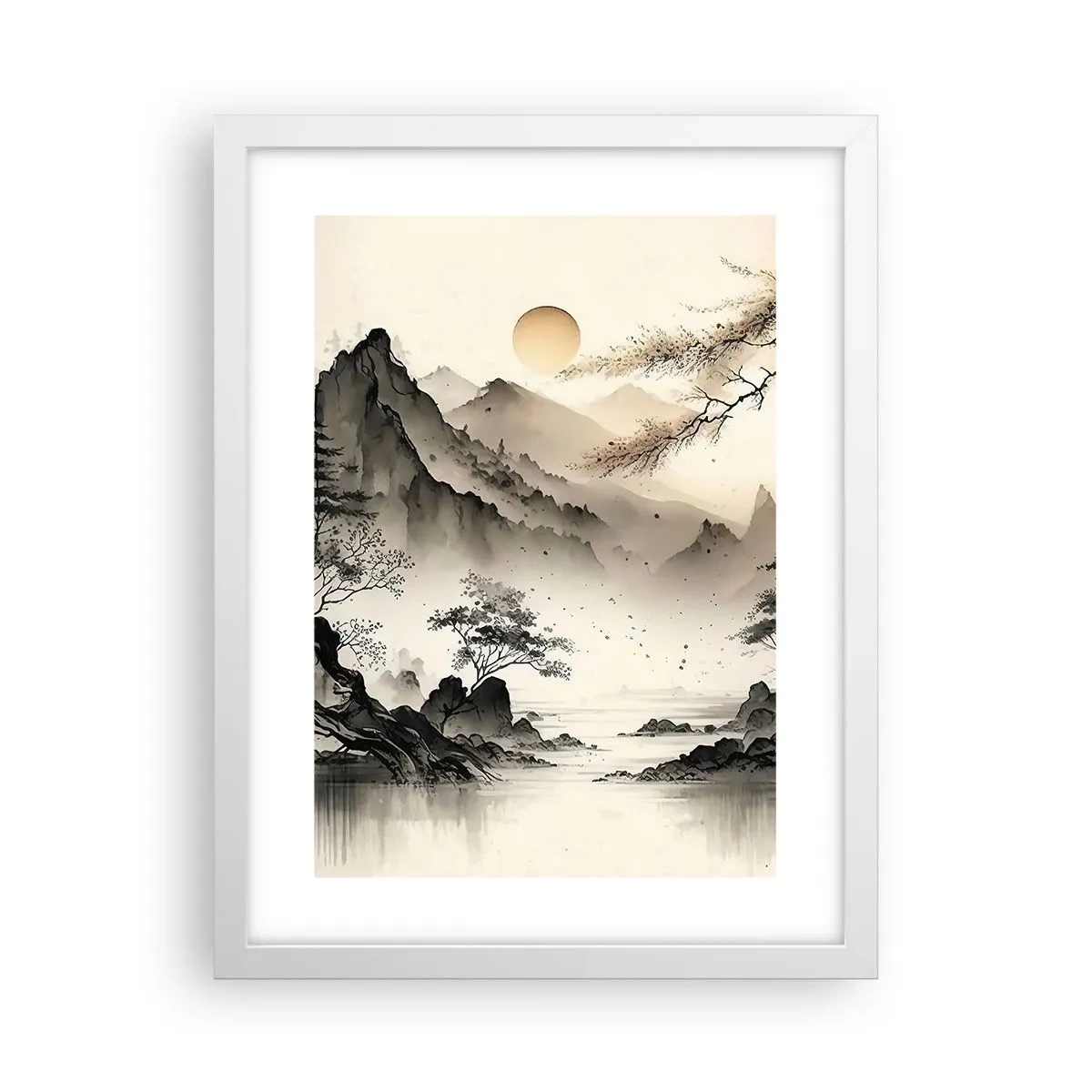 Poszter fekete keretben - A Kelet egyedülálló varázsa - 30x40 cm