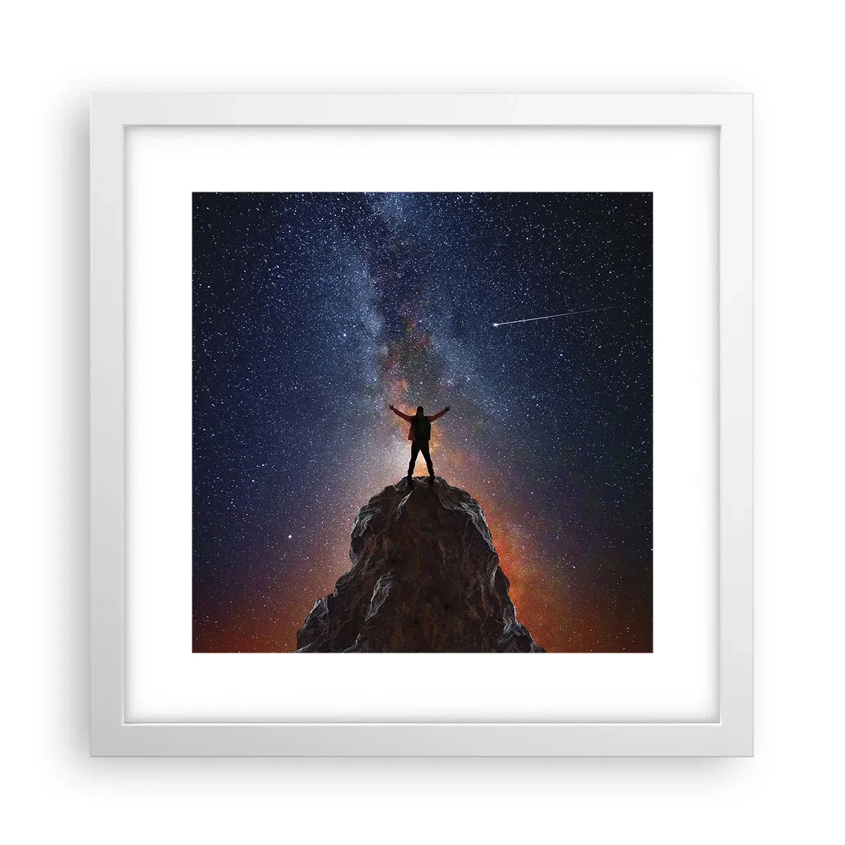 Poszter fekete keretben - Az erő velem van! - 30x30 cm