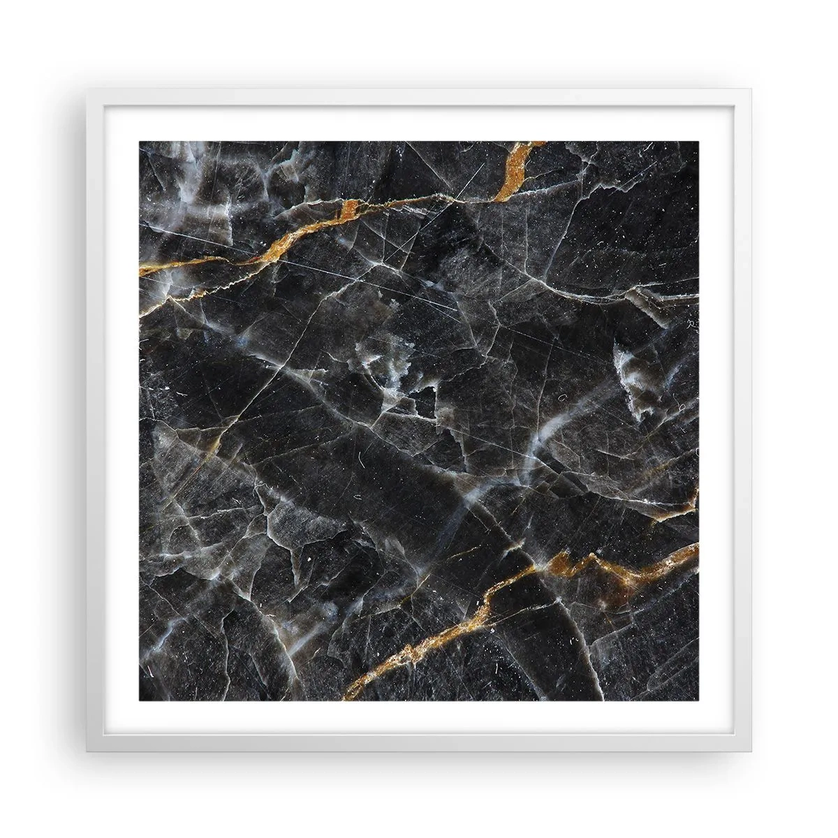 Poszter fekete keretben - A kő belső élete - 60x60 cm