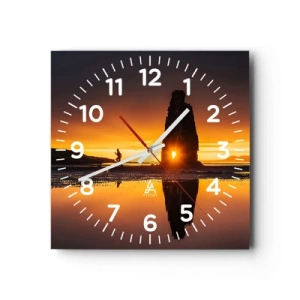 Falióra, Óra - Csak te és a természet - 40x40 cm