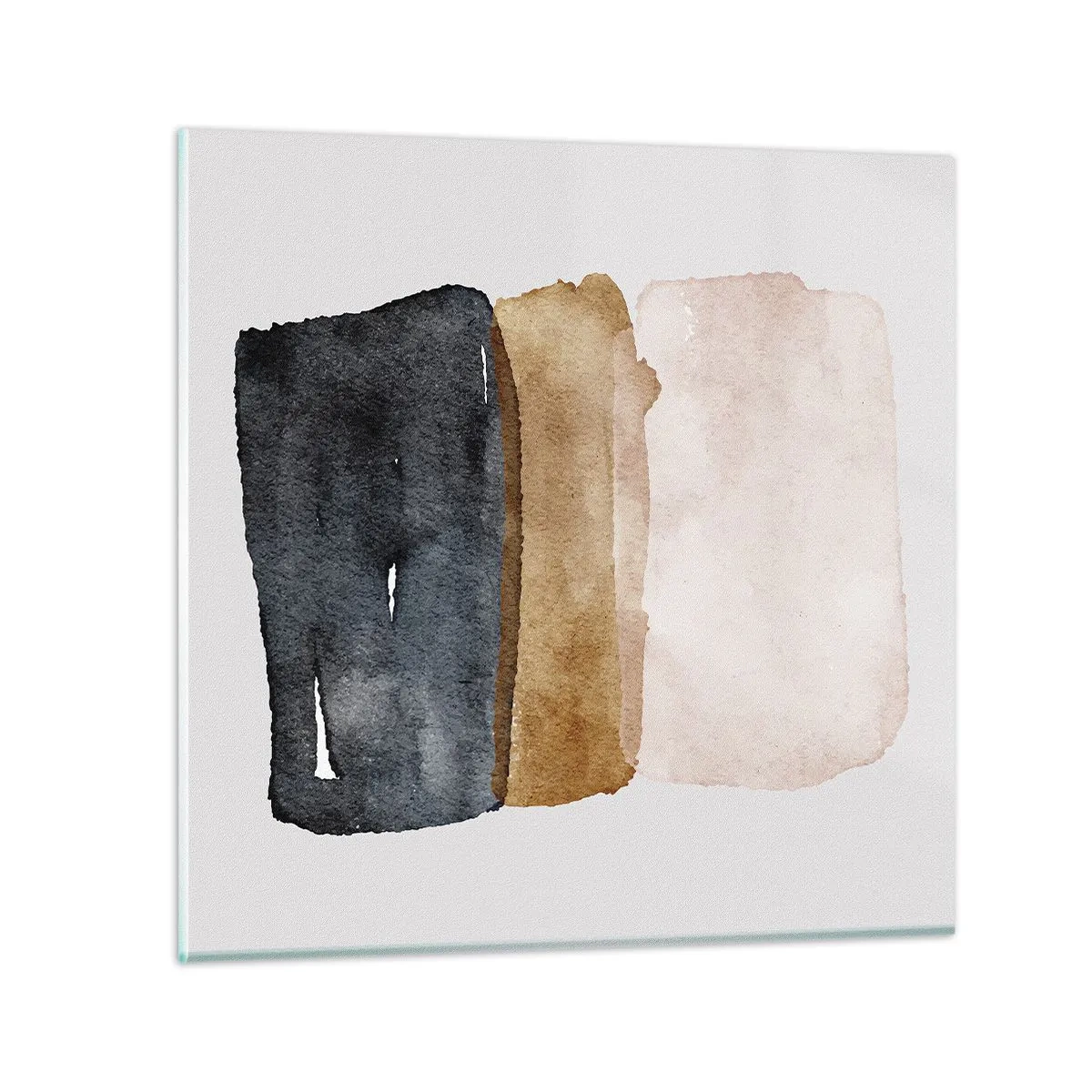 Üveg kép - A föld színeinek kompozíciója - 40x40 cm