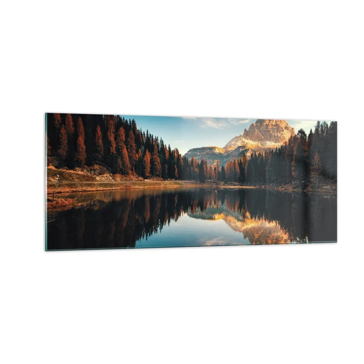 Üveg kép - Dupla tájkép - 100x40 cm